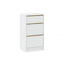 Kumode BASIT 3S, Balts/Ozols artisan